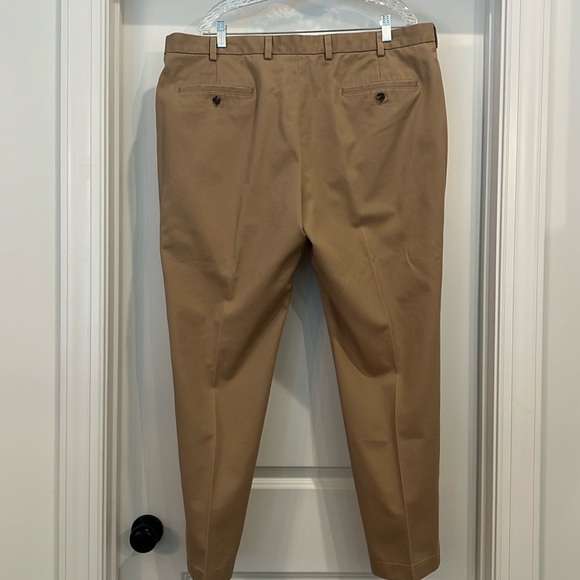 Brooks Brothers flat front khaki pants 4X30 - Picture 2 of 3